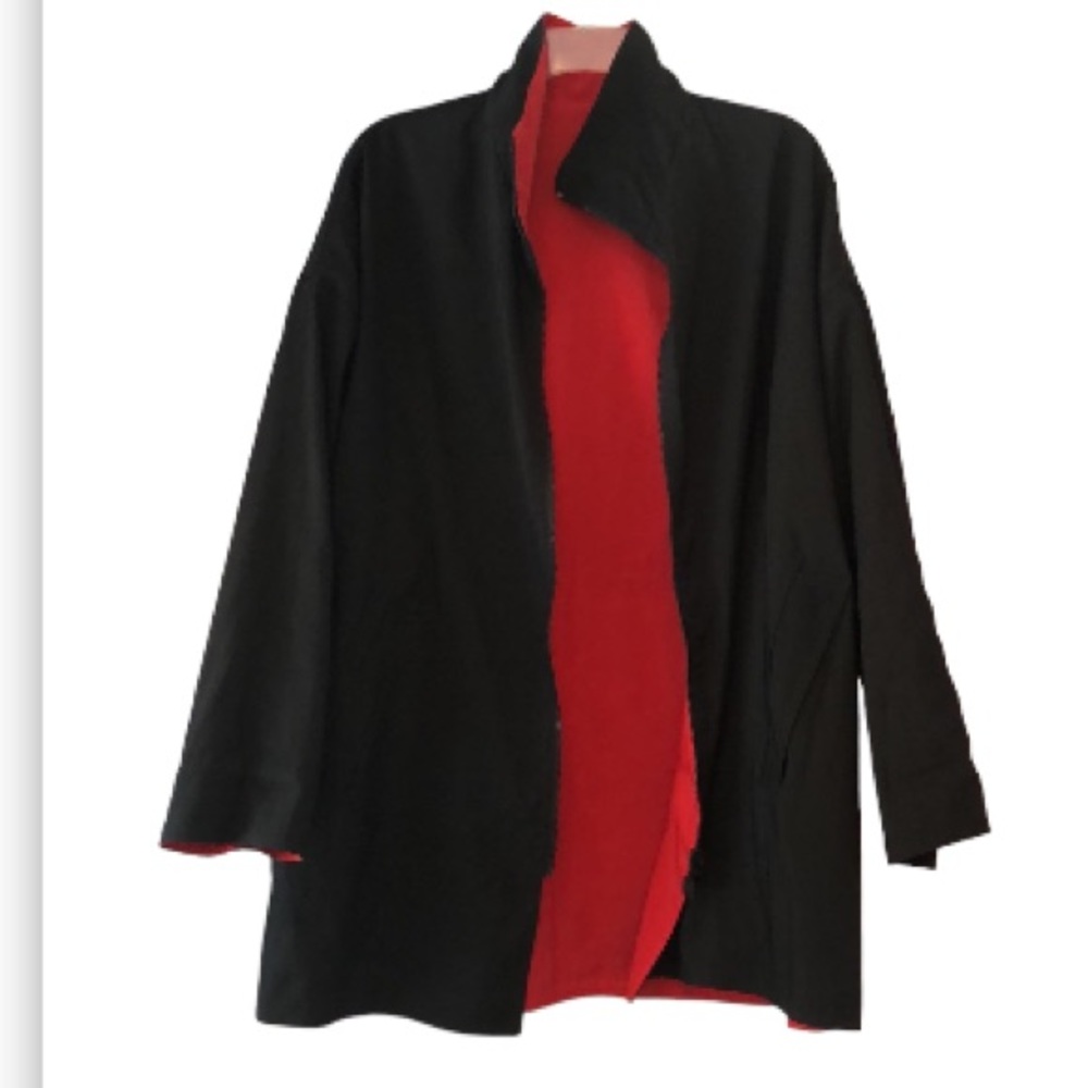 Vintage Reversible Swing A-line Jacket